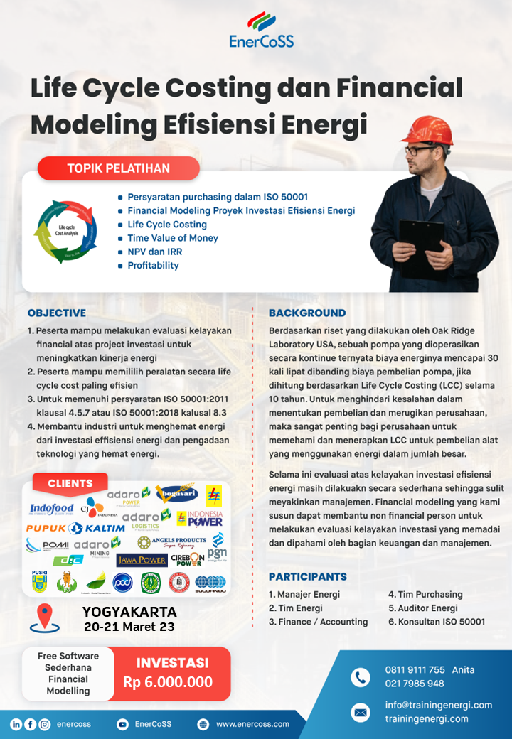 10. Life Cycle Costing & Financial Modeling maret