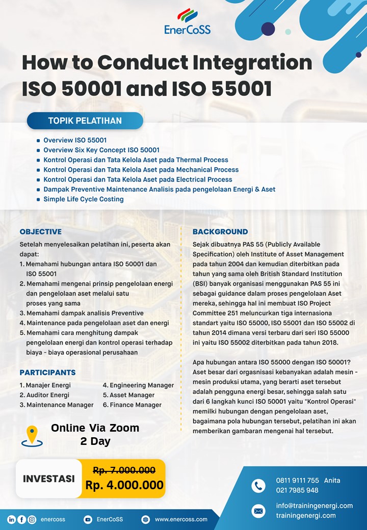 7. How to Conduct Integration ISO 50001 anda ISO 55001